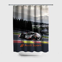 Шторка для душа Audi Sport Racing team Ауди Спорт Гоночная команда, цвет: 3D-принт