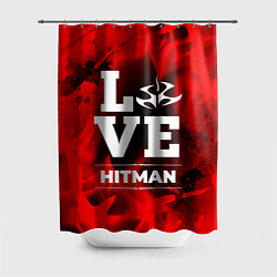 Шторка для душа Hitman Love Классика, цвет: 3D-принт