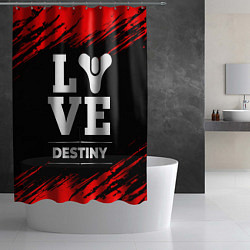 Шторка для душа Destiny Love Классика, цвет: 3D-принт — фото 2