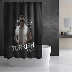 Шторка для душа Turkish Love Serkan, цвет: 3D-принт — фото 2