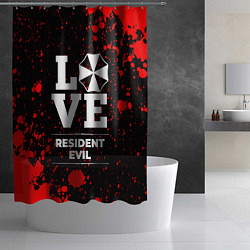 Шторка для душа Resident Evil Love Классика, цвет: 3D-принт — фото 2