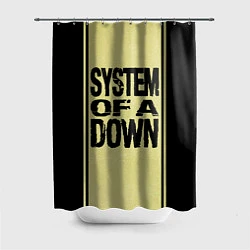 Шторка для душа System of a Down: 5 Album Bundle, цвет: 3D-принт