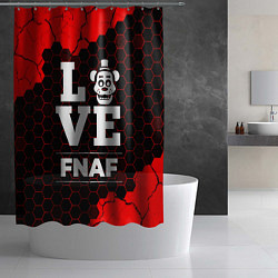 Шторка для душа FNAF Love Классика, цвет: 3D-принт — фото 2