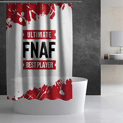 Шторка для душа FNAF: Best Player Ultimate, цвет: 3D-принт — фото 2