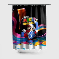 Шторка для душа Super Mario 3D World - Boomerang, цвет: 3D-принт