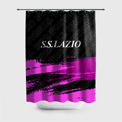 Шторка для душа Lazio pro football: символ сверху, цвет: 3D-принт