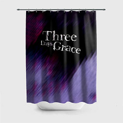 Шторка для душа Three Days Grace lilac, цвет: 3D-принт