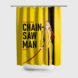 Шторка для душа Пауэр пародия на Убить Билла, цвет: 3D-принт