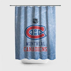 Шторка для душа Montreal Canadiens - NHL, цвет: 3D-принт