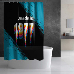 Шторка для душа Made in 1977: liquid art, цвет: 3D-принт — фото 2