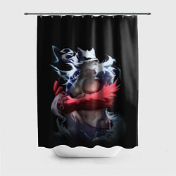 Шторка для душа Фенрир Фэру, цвет: 3D-принт
