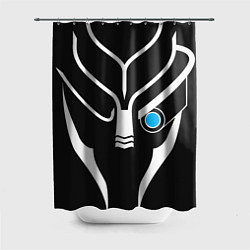Шторка для душа Mass Effect Garrus Art, цвет: 3D-принт
