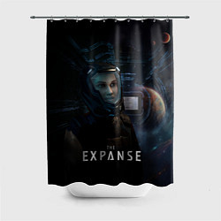 Шторка для душа The expanse - Camina, цвет: 3D-принт
