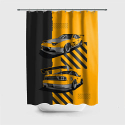 Шторка для ванной Nissan 180sx art