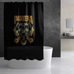 Шторка для душа Pantera - mouth for war, цвет: 3D-принт — фото 2
