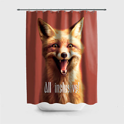 Шторка для душа All inclusive, цвет: 3D-принт