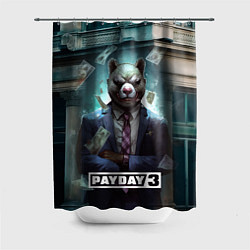 Шторка для ванной Payday 3 bear