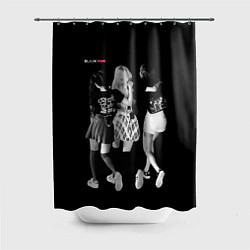 Шторка для душа Blackpink The girls are leaving, цвет: 3D-принт