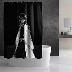 Шторка для душа Рукия - Блич, цвет: 3D-принт — фото 2