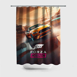 Шторка для душа Forza Horizon race, цвет: 3D-принт