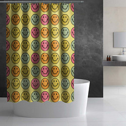 Шторка для душа Smiley, цвет: 3D-принт — фото 2