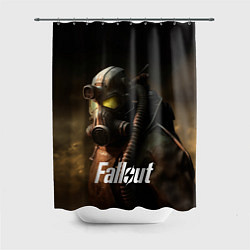 Шторка для душа Fallout game, цвет: 3D-принт