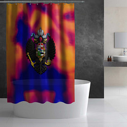 Шторка для душа Россия глазами нейросети, цвет: 3D-принт — фото 2