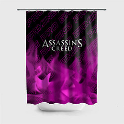 Шторка для душа Assassins Creed pro gaming: символ сверху, цвет: 3D-принт