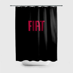 Шторка для душа Fiat sport auto brend, цвет: 3D-принт