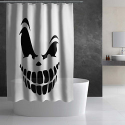 Шторка для душа The ghost is smiling, цвет: 3D-принт — фото 2