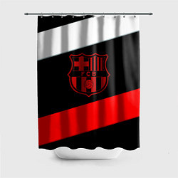 Шторка для душа Barcelona stripes sport, цвет: 3D-принт