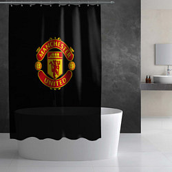 Шторка для душа Manchester United fc club, цвет: 3D-принт — фото 2