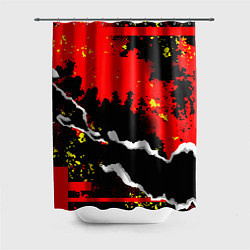 Шторка для душа Abstractionism pattern, цвет: 3D-принт