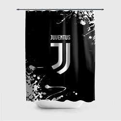 Шторка для душа Juventus краски белые, цвет: 3D-принт
