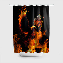 Шторка для душа Феникс ария, цвет: 3D-принт