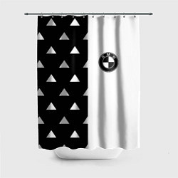 Шторка для душа BMW геометрия, цвет: 3D-принт