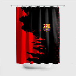 Шторка для душа Barcelona краски спорт, цвет: 3D-принт