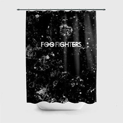 Шторка для ванной Foo Fighters black ice