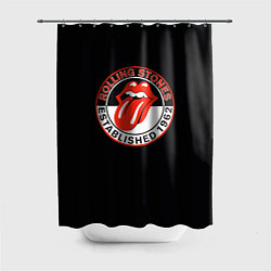 Шторка для ванной Rolling Stones Established 1962 group