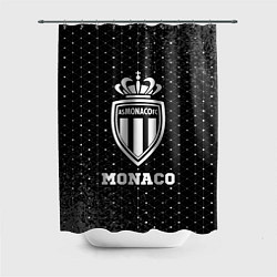 Шторка для душа Monaco sport на темном фоне, цвет: 3D-принт