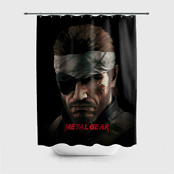 Шторка для душа Metal gear Venom Snake, цвет: 3D-принт