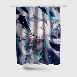 Шторка для душа Honkai Star Rail Firefly smile, цвет: 3D-принт