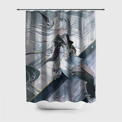 Шторка для душа Honkai Star Rail Firefly smile, цвет: 3D-принт