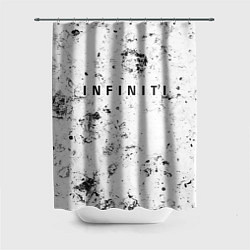 Шторка для душа Infiniti dirty ice, цвет: 3D-принт