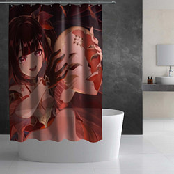 Шторка для душа Honkai Star Rail Sparkle smile, цвет: 3D-принт — фото 2