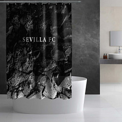 Шторка для душа Sevilla black graphite, цвет: 3D-принт — фото 2