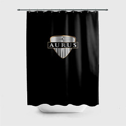 Шторка для душа Aurus logo, цвет: 3D-принт