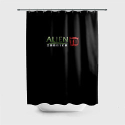 Шторка для душа Alien Shooter, цвет: 3D-принт