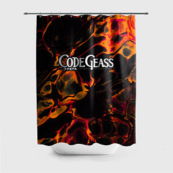 Шторка для душа Code Geass red lava, цвет: 3D-принт