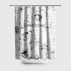 Шторка для душа Evanescence dirty ice, цвет: 3D-принт